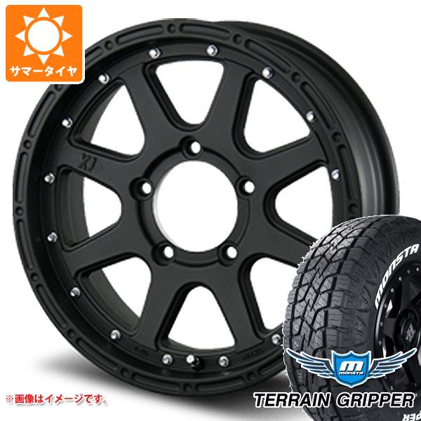 【タイヤ交換対象】5本セット ジムニー用 サマータイヤ モンスタ テレーングリッパー 175/80R16 91S ホワイトレター MLJ エクストリームJ 5.5-16 タイヤホイール5本セット｜タイヤ1番OFF-ROAD