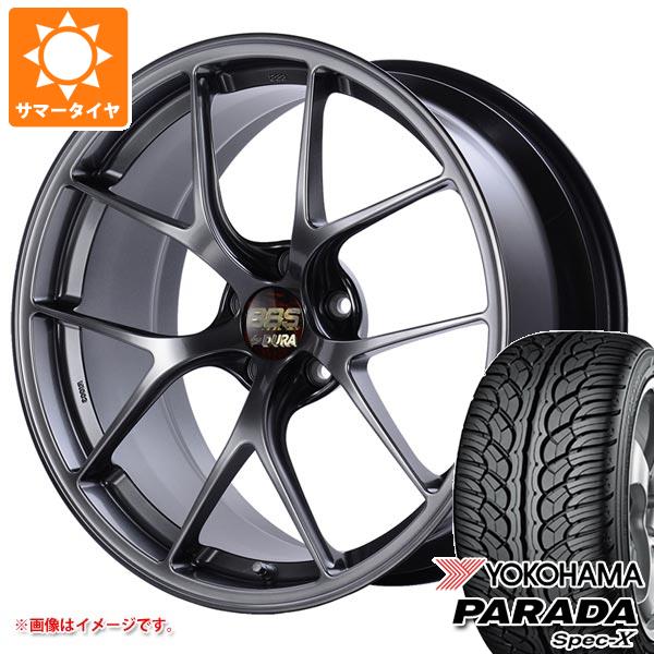 【タイヤ交換対象】サマータイヤ 235/55R20 102V ヨコハマ パラダ スペック-X PA02 BBS RI-D 8.5-20 タイヤホイール4本セット