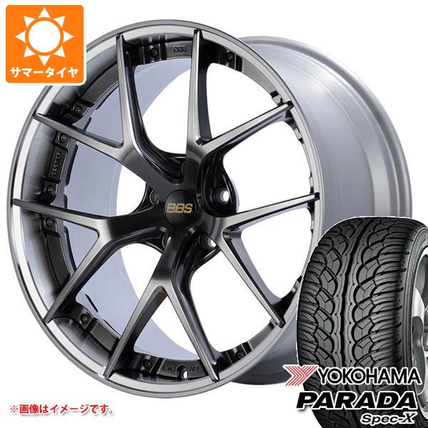 【タイヤ交換対象】サマータイヤ 235/55R20 102V ヨコハマ パラダ スペック-X PA02 BBS RI-S 8.5-20 タイヤホイール4本セット