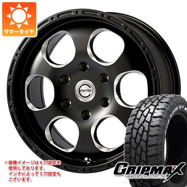 【タイヤ交換対象】5本セット ジープ ラングラー JK/JL系用 サマータイヤ グリップマックス マッドレイジ R/T MAX LT275/70R17 121/118Q ホワイトレター ブラッドストック ワンピース タイヤホイール5本セット