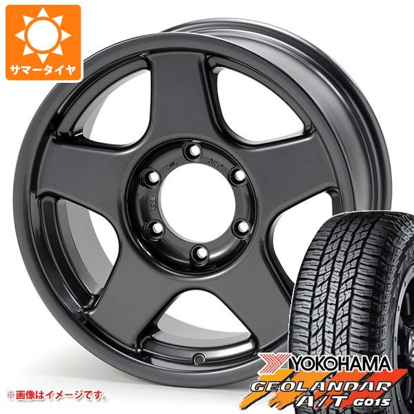 【タイヤ交換対象】サマータイヤ 255/70R16 109T ヨコハマ ジオランダー A/T G015 アウトラインホワイトレター ブラッドレー V 8.0-16 タイヤホイール4本セット|タイヤ1番OFF-ROAD