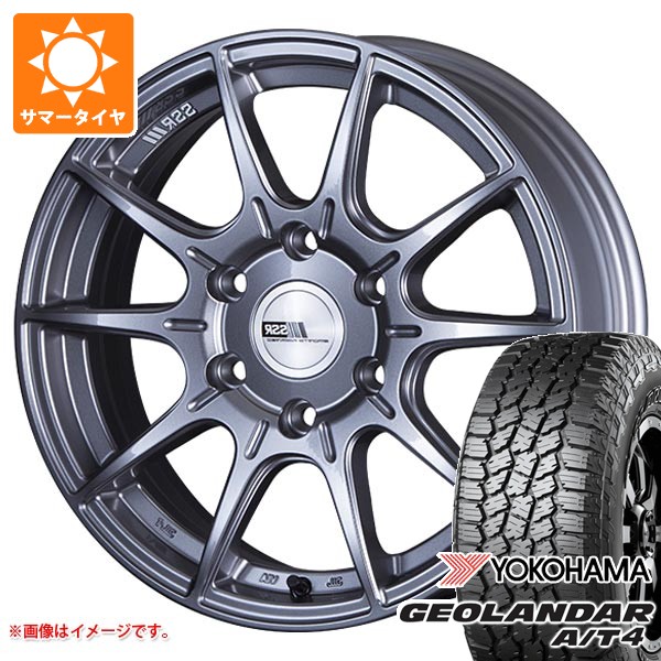 【タイヤ交換対象】トヨタ ハイエース 200系用 サマータイヤ ヨコハマ ジオランダー A/T4 G018 215/70R16 100H ブラックレター SSR ディバイド X01H 6.5-16 タイヤホイール4本セット｜タイヤ1番OFF-ROAD