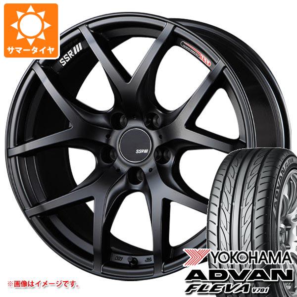 【タイヤ交換対象】サマータイヤ 225/50R18 99W XL ヨコハマ アドバン フレバ V701 SSR GTV03 7.5-18 タイヤホイール4本セット