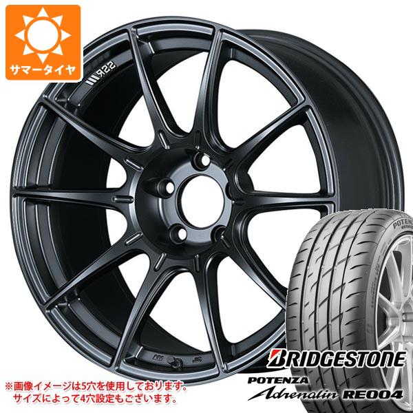 【タイヤ交換対象】2025年製 サマータイヤ 165/45R16 74V XL ブリヂストン ポテンザ アドレナリン RE004 SSR GTX01 5.0-16 タイヤホイール4本セット