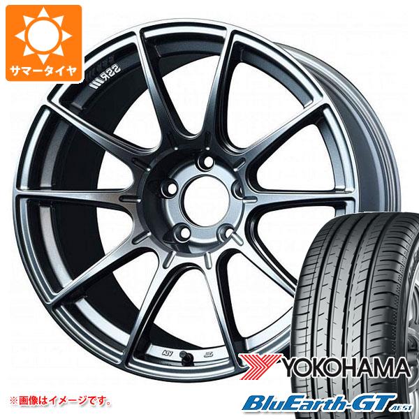 【タイヤ交換対象】サマータイヤ 235/40R19 96W XL ヨコハマ ブルーアースGT AE51 SSR GTX01 8.5-19 タイヤホイール4本セット