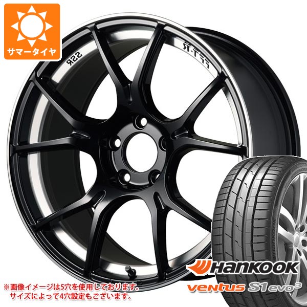 【タイヤ交換対象】サマータイヤ 245/40R18 97Y XL ハンコック ベンタス S1 エボ3 K127 SSR GTX02 8.5-18 タイヤホイール4本セット