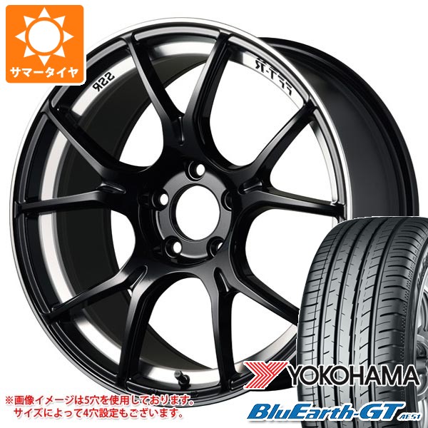 【タイヤ交換対象】サマータイヤ 235/40R19 96W XL ヨコハマ ブルーアースGT AE51 SSR GTX02 8.5-19 タイヤホイール4本セット
