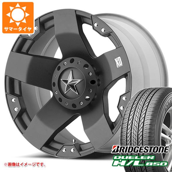 【タイヤ交換対象】サマータイヤ 265/65R17 112H ブリヂストン デューラー H/L850 KMC XD775 ロックスター 8.0-17 タイヤホイール4本セット|タイヤ1番OFF-ROAD