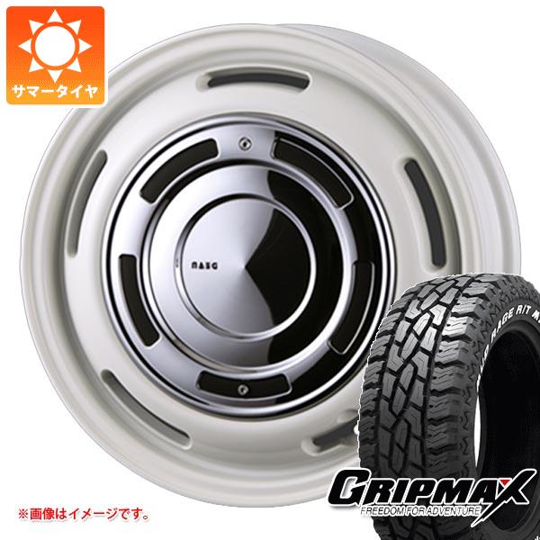 【タイヤ交換対象】サマータイヤ 165/65R15 81Q グリップマックス マッドレイジ R/T MAX ブラックレター クリムソン ディーンクロスカントリー 4.5-15 タイヤホイール4本セット