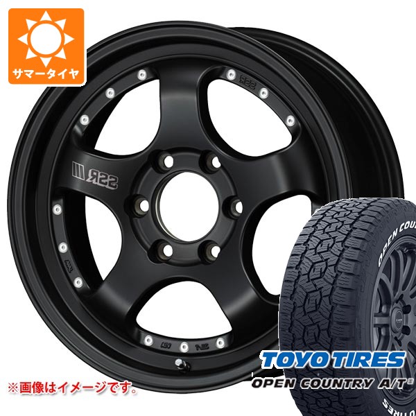 【タイヤ交換対象】トヨタ ランドクルーザー250用 サマータイヤ トーヨー オープンカントリー A/T3 265/70R18 116H ホワイトレター SSR ディバイド SP1 トレイル 8.5-18 タイヤホイール4本セット