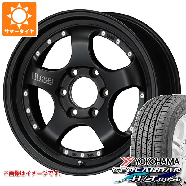 トヨタ ランドクルーザー250用 サマータイヤ ヨコハマ ジオランダー H/T G056 P265/65R18 112T ブラックレター SSR ディバイド SP1 トレイル 8.5-18 タイヤホイール4本セット