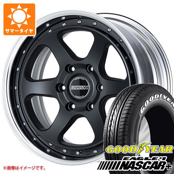 【タイヤ交換対象】ハイエース 200系用 2026年製 サマータイヤ グッドイヤー イーグル ＃1 ナスカープラス 215/65R16C 109/107R ホワイトレター エセックス EL 2P 6.5-16 タイヤホイール4本セット｜タイヤ1番OFF-ROAD