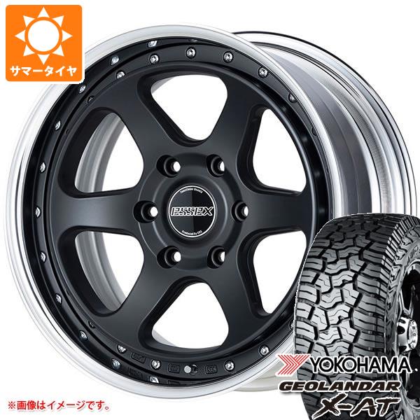 【タイヤ交換対象】トヨタ ハイエース 200系用 サマータイヤ 2026年製 ヨコハマ ジオランダー X-AT G016 LT215/70R16 100/97Q ブラックレター エセックス EL 2P 6.5-16 タイヤホイール4本セット