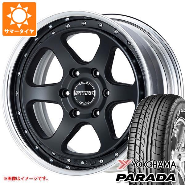 トヨタ ハイエース 200系用 サマータイヤ 2026年製 ヨコハマ パラダ PA03 225/50R18C 107/105H ブラックレター エセックス EL 2P 7.0-18 タイヤホイール4本セット｜タイヤ1番OFF-ROAD