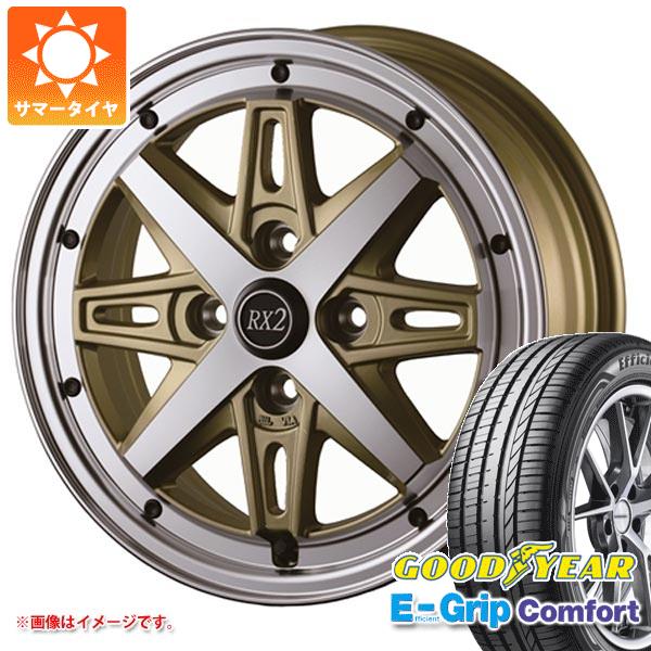 【タイヤ交換対象】サマータイヤ 165/50R15 73V グッドイヤー エフィシエントグリップコンフォート ドゥオール フェニーチェ RX2 5.0-15 タイヤホイール4本セット