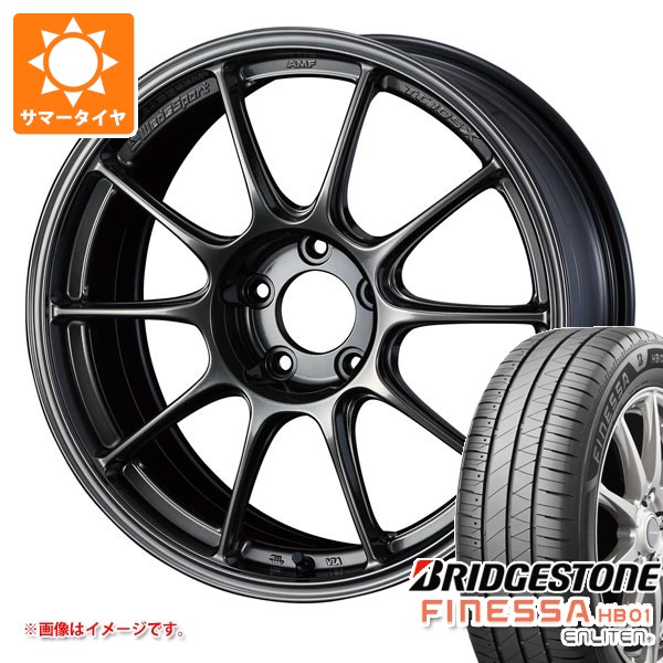 【タイヤ交換対象】サマータイヤ 225/40R18 92W XL ブリヂストン フィネッサ HB01 ウェッズスポーツ TC105X 8.0-18 タイヤホイール4本セット|タイヤ1番OFF-ROAD