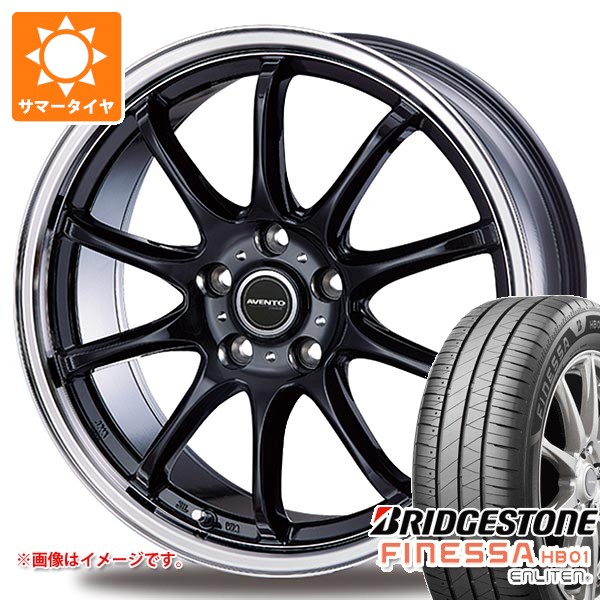 【タイヤ交換対象】2026年製 サマータイヤ 175/60R16 82H ブリヂストン フィネッサ HB01 インターミラノ アヴェント FF-10 6.0-16 タイヤホイール4本セット