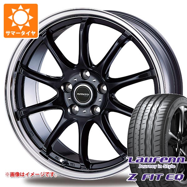 【タイヤ交換対象】サマータイヤ 215/45R18 89Y ラウフェン Zフィット EQ LK03 インターミラノ アヴェント FF-10 7.5-18 タイヤホイール4本セット|タイヤ1番OFF-ROAD