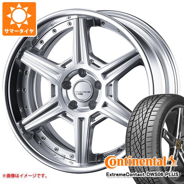 【タイヤ交換対象】サマータイヤ 245/40R19 98Y XL コンチネンタル エクストリームコンタクト DWS06 プラス SSR エグゼキューター RC06R 8.0-19 タイヤホイール4本セット