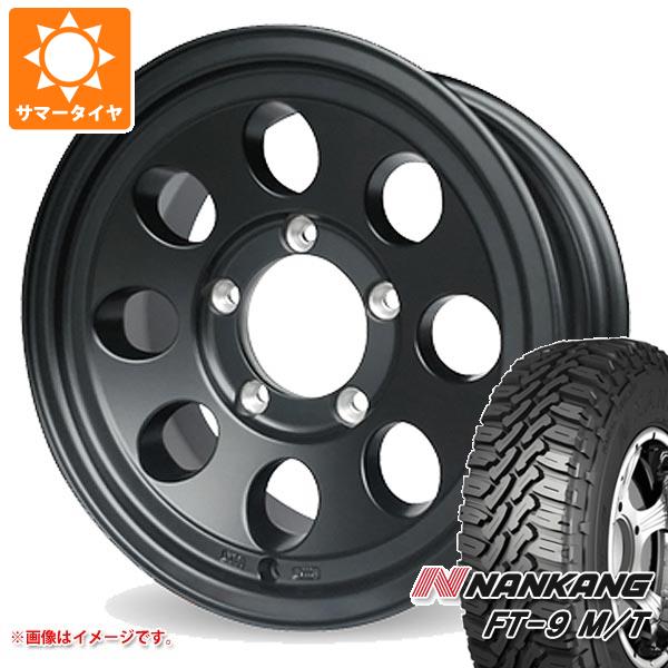 【タイヤ交換対象】ジムニー用 サマータイヤ ナンカン FT-9 M/T 175/80R16 91S ホワイトレター ジムライン タイプ2 5.5-16 タイヤホイール4本セット|タイヤ1番OFF-ROAD