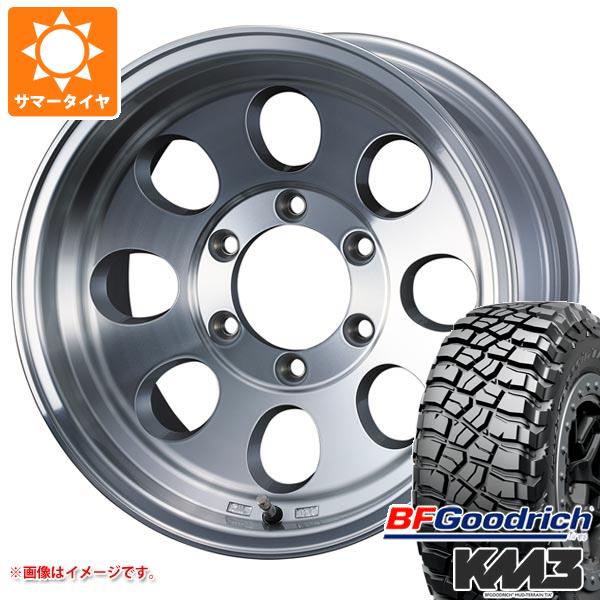 【タイヤ交換対象】サマータイヤ 33x12.50R15 108Q BFグッドリッチ マッドテレーンT/A KM3 ジムライン タイプ2 8.0-15 タイヤホイール4本セット｜タイヤ1番OFF-ROAD