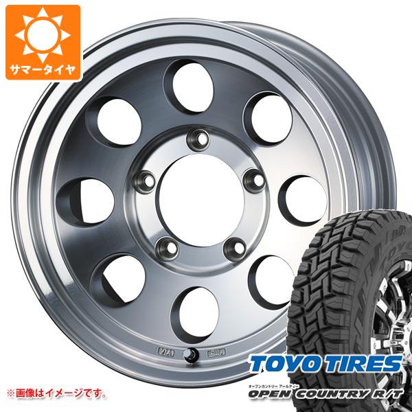 【タイヤ交換対象】スズキ ジムニーノマド JC74W用 サマータイヤ トーヨー オープンカントリー R/T 235/70R16 106Q ホワイトレター ジムライン タイプ2 6.0-16 タイヤホイール4本セット