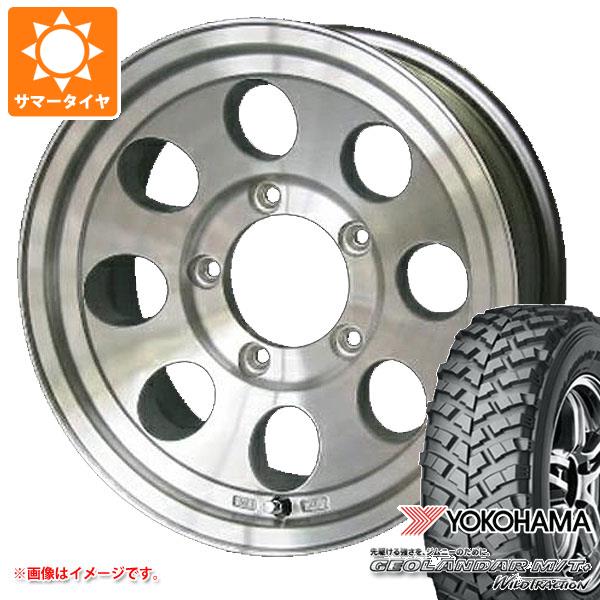 【タイヤ交換対象】ジムニー用 2026年製 サマータイヤ ヨコハマ ジオランダー M/T+ G001J 195R16C 104/102Q ジムライン タイプ2 5.5-16 タイヤホイール4本セット|タイヤ1番OFF-ROAD