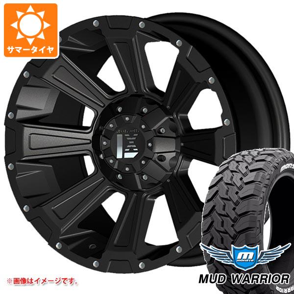 【タイヤ交換対象】T31エクストレイル用 サマータイヤ モンスタ マッドウォーリアー LT215/70R16 107/105Q ホワイトレター オフビート レクセル オフロードスタイル デスロック 7.0-16 タイヤホイール4本セット