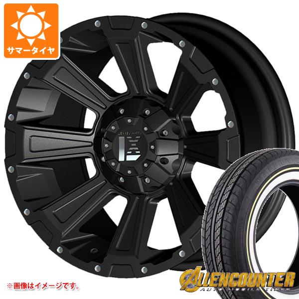【タイヤ交換対象】ハイエース 200系用 サマータイヤ オーレンカウンター クラシックオーバル 215/65R16C 109/107T ホワイト/イエローリボン オフビート レクセル オフロードスタイル デスロック 7.0-16 タイヤホイール4本セット