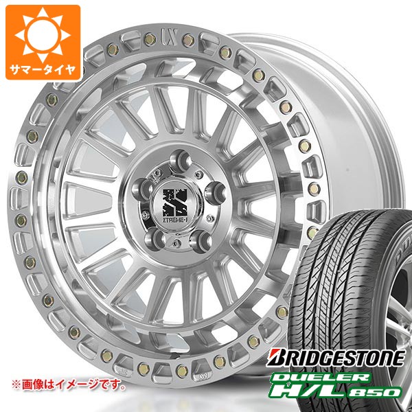【タイヤ交換対象】サマータイヤ 225/55R18 98V ブリヂストン デューラー H/L850 MLJ エクストリームJ XJ08 8.0-18 タイヤホイール4本セット｜タイヤ1番OFF-ROAD