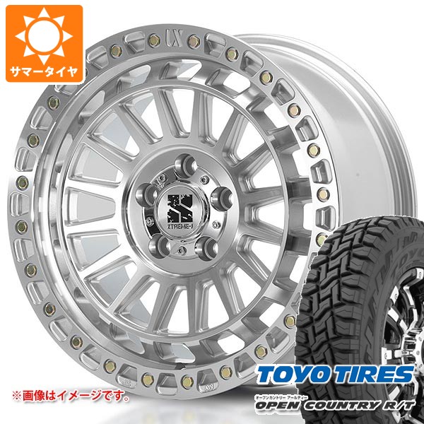 【タイヤ交換対象】ミツビシ デリカD5用 サマータイヤ トーヨー オープンカントリー R/T 235/70R16 106Q ホワイトレター MLJ エクストリームJ XJ08 7.0-16 タイヤホイール4本セット|タイヤ1番OFF-ROAD