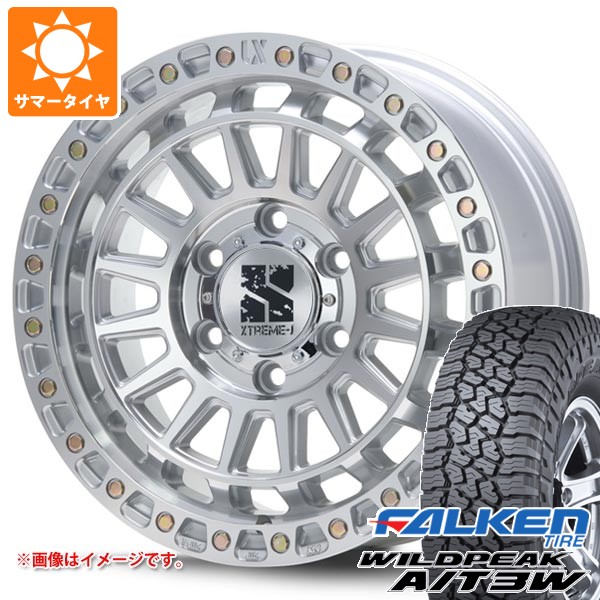 【タイヤ交換対象】サマータイヤ 265/65R17 116S XL ファルケン ワイルドピーク A/T3W MLJ エクストリームJ XJ08 8.0-17 タイヤホイール4本セット