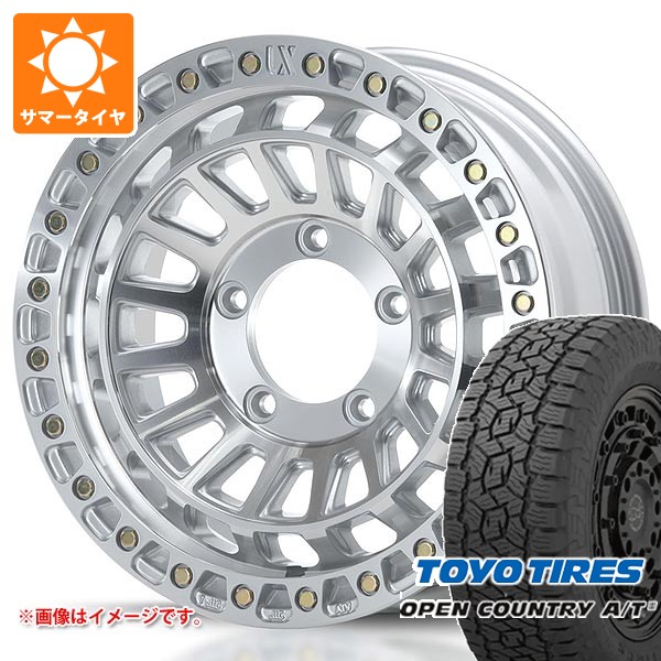 【タイヤ交換対象】スズキ ジムニー JB64W用 サマータイヤ トーヨー オープンカントリー A/T3 215/70R16 100T ブラックレター MLJ エクストリームJ XJ08 5.5-16 タイヤホイール4本セット｜タイヤ1番OFF-ROAD