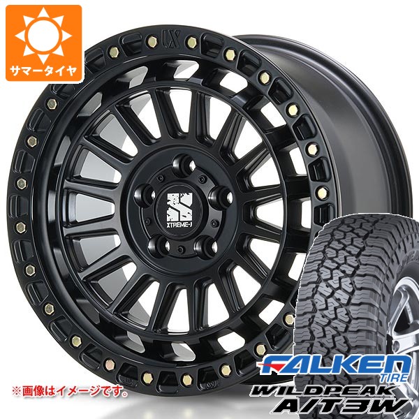 【タイヤ交換対象】サマータイヤ 235/70R16 109T XL ファルケン ワイルドピーク A/T3W MLJ エクストリームJ XJ08 7.0-16 タイヤホイール4本セット