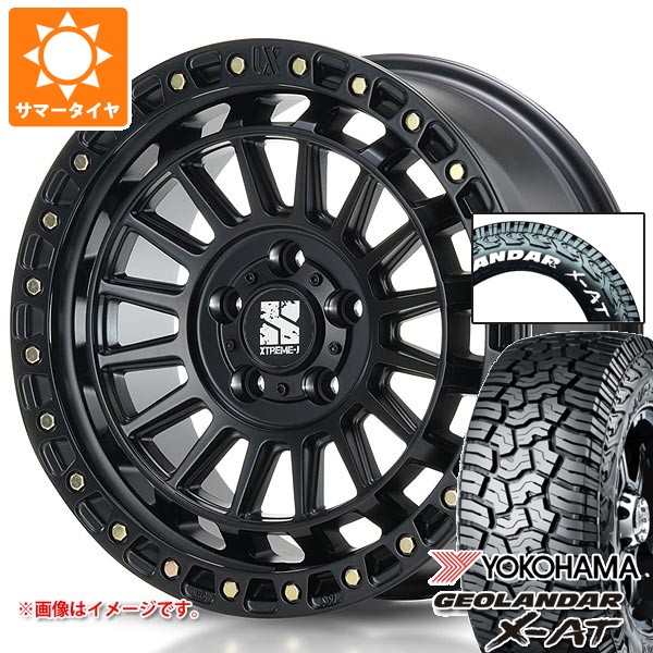 【タイヤ交換対象】トヨタ RAV4 50系用 2026年製 サマータイヤ ヨコハマ ジオランダー X-AT G016 225/70R16 103S ホワイトレター MLJ エクストリームJ XJ08 7.0-16 タイヤホイール4本セット 102,355円
