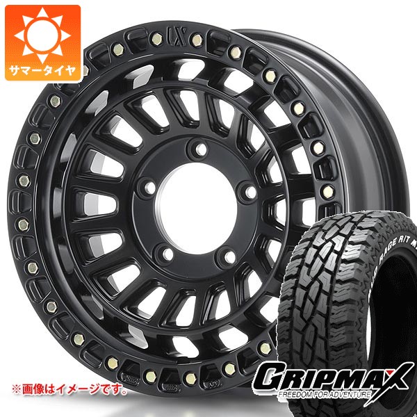 【タイヤ交換対象】スズキ ジムニー JB64W用 サマータイヤ グリップマックス マッドレイジ R/T MAX LT215/70R16 100/97R ホワイトレター MLJ エクストリームJ XJ08 5.5-16 タイヤホイール4本セット｜タイヤ1番OFF-ROAD