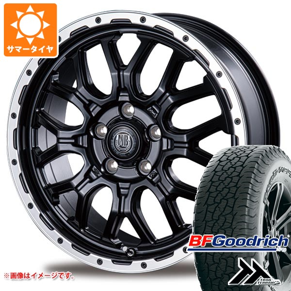 【タイヤ交換対象】トヨタ RAV4 50系用 サマータイヤ BFグッドリッチ トレールテレーンT/A 265/65R17 112T アウトラインホワイトレター インターミラノ マッドバーン XR-800M 7.0-17 タイヤホイール4本セット 236,900円