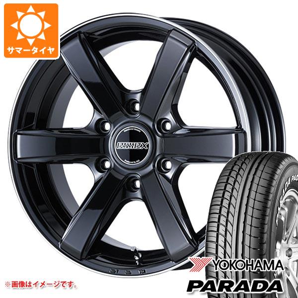【タイヤ交換対象】ハイエース 200系用 サマータイヤ ヨコハマ パラダ PA03 225/50R18C 107/105H ホワイトレター エセックス EC 7.5-18 タイヤホイール4本セット 156,950円