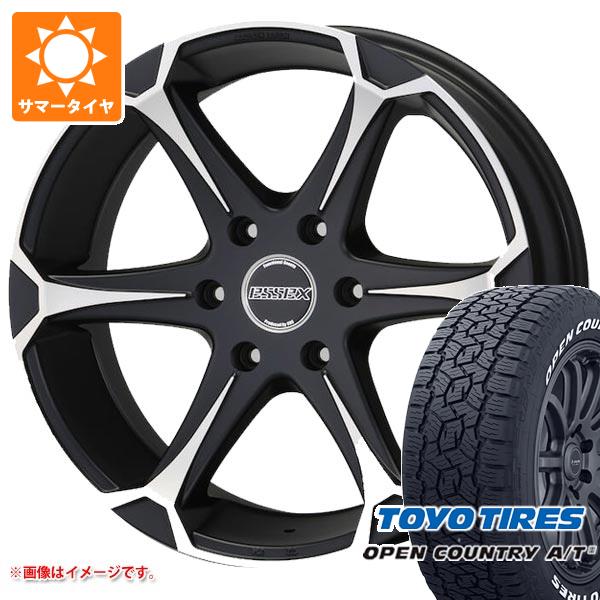 【タイヤ交換対象】ハイエース 200系用 サマータイヤ トーヨー オープンカントリー A/T3 215/60R17C 109/107R ホワイトレター エセックス EJ 7.0-17 タイヤホイール4本セット｜タイヤ1番OFF-ROAD