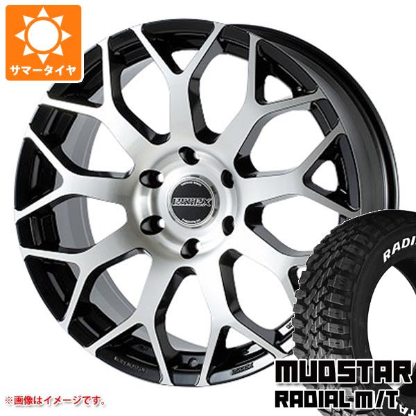 【タイヤ交換対象】ハイエース 200系用 サマータイヤ マッドスター ラジアル M/T 215/60R17C 109/107R ホワイトレター エセックス EM 7.0-17 タイヤホイール4本セット