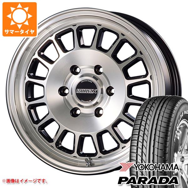 【タイヤ交換対象】ハイエース 200系用 2026年製 サマータイヤ ヨコハマ パラダ PA03 215/60R17C 109/107S ホワイトレター エセックス ENCD 6.5-17 タイヤホイール4本セット