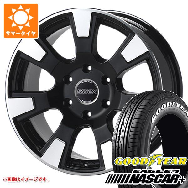 【タイヤ交換対象】ハイエース 200系用 2026年製 サマータイヤ グッドイヤー イーグル #1 ナスカープラス 215/65R16C 109/107R ホワイトレター エセックス ES 7.0-16 タイヤホイール4本セット|タイヤ1番OFF-ROAD