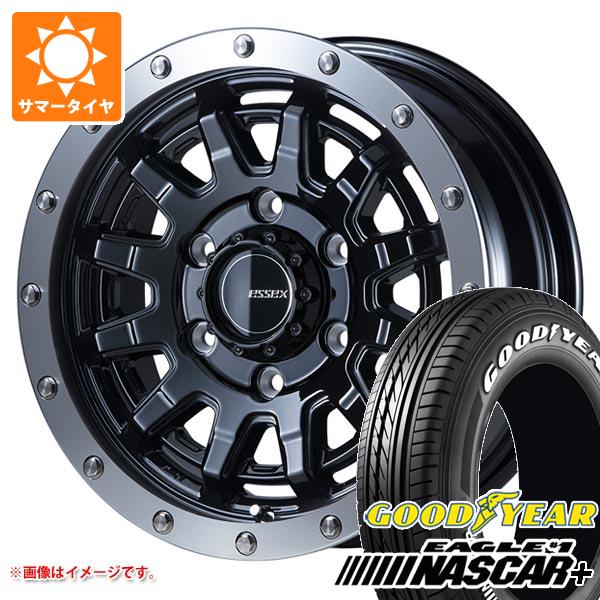 【タイヤ交換対象】ハイエース 200系用 2026年製 サマータイヤ グッドイヤー イーグル ＃1 ナスカープラス 215/65R16C 109/107R ホワイトレター エセックス EX-16 6.5-16 タイヤホイール4本セット｜タイヤ1番OFF-ROAD