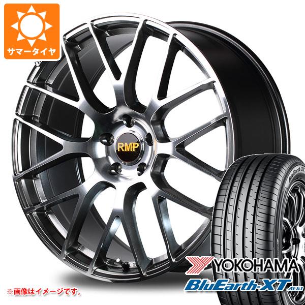 【タイヤ交換対象】サマータイヤ 215/55R18 99V XL ヨコハマ ブルーアースXT AE61 MID エクスクルーシブ 028F 7.0-18 タイヤホイール4本セット