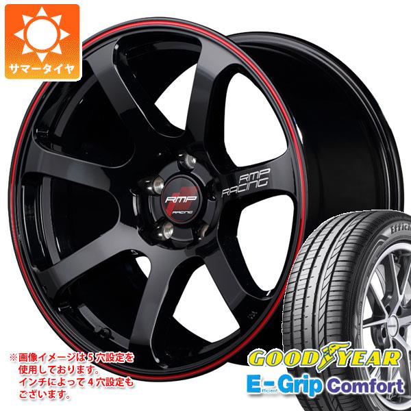 【タイヤ交換対象】サマータイヤ 215/40R18 89W XL グッドイヤー エフィシエントグリップコンフォート MID レーシング R07 7.5-18 タイヤホイール4本セット