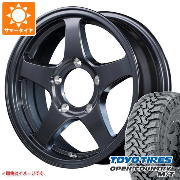 【タイヤ交換対象】ジムニー JB64W用 サマータイヤ トーヨー オープンカントリー M/T LT225/75R16 103/100Q ホワイトレター オフパフォーマー RT-5Nプラス2 5.5-16 タイヤホイール4本セット｜タイヤ1番OFF-ROAD