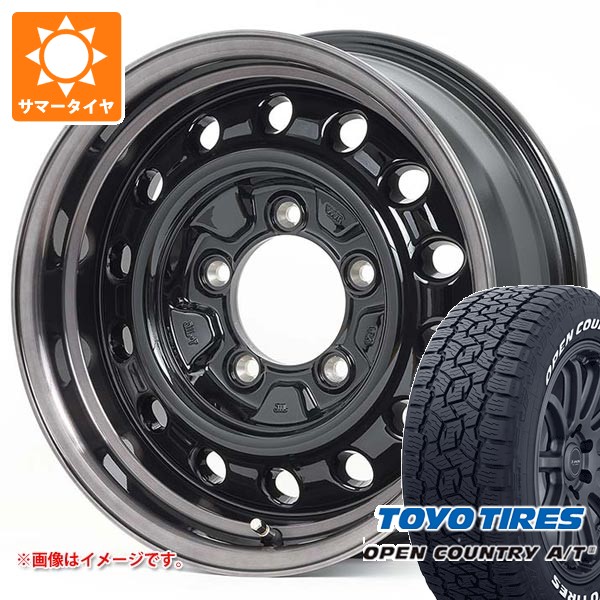【タイヤ交換対象】5本セット スズキ ジムニー JB64W用 2026年製 サマータイヤ トーヨー オープンカントリー A/T3 215/70R16 100T ホワイトレター アピオ ワイルドボア D 5.5-16 タイヤホイール5本セット|タイヤ1番OFF-ROAD