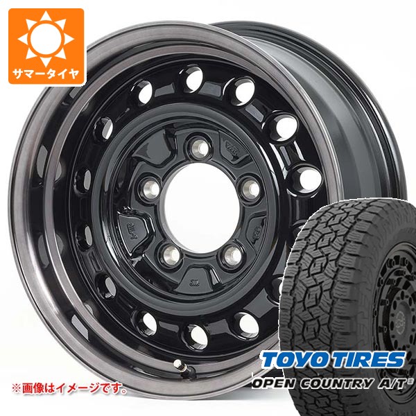 5本セット スズキ ジムニーノマド JC74W用 サマータイヤ トーヨー オープンカントリー A/T3 215/70R16 100T ブラックレター アピオ ワイルドボア D 6.0-16 タイヤホイール5本セット｜タイヤ1番OFF-ROAD