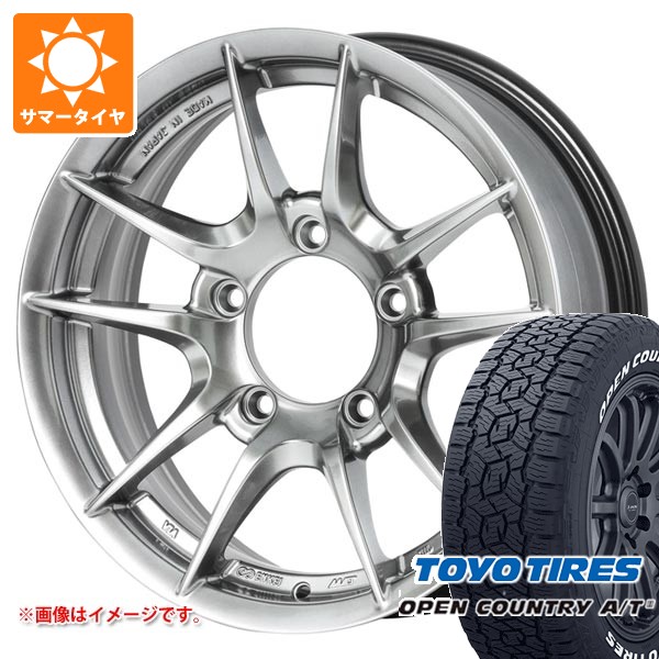 【タイヤ交換対象】スズキ ジムニー JB64W用 2026年製 サマータイヤ トーヨー オープンカントリー A/T3 215/70R16 100T ホワイトレター アピオ ワイルドボア Z 5.5-16 タイヤホイール4本セット｜タイヤ1番OFF-ROAD