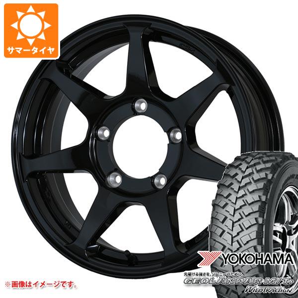 【タイヤ交換対象】5本セット ジムニー用 サマータイヤ ヨコハマ ジオランダー M/T+ G001J 195R16C 104/102Q ドゥオール CST ゼロワンハイパー +J 5.5-16 タイヤホイール5本セット